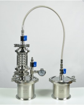 Glass closed loop BHO extractor 45g